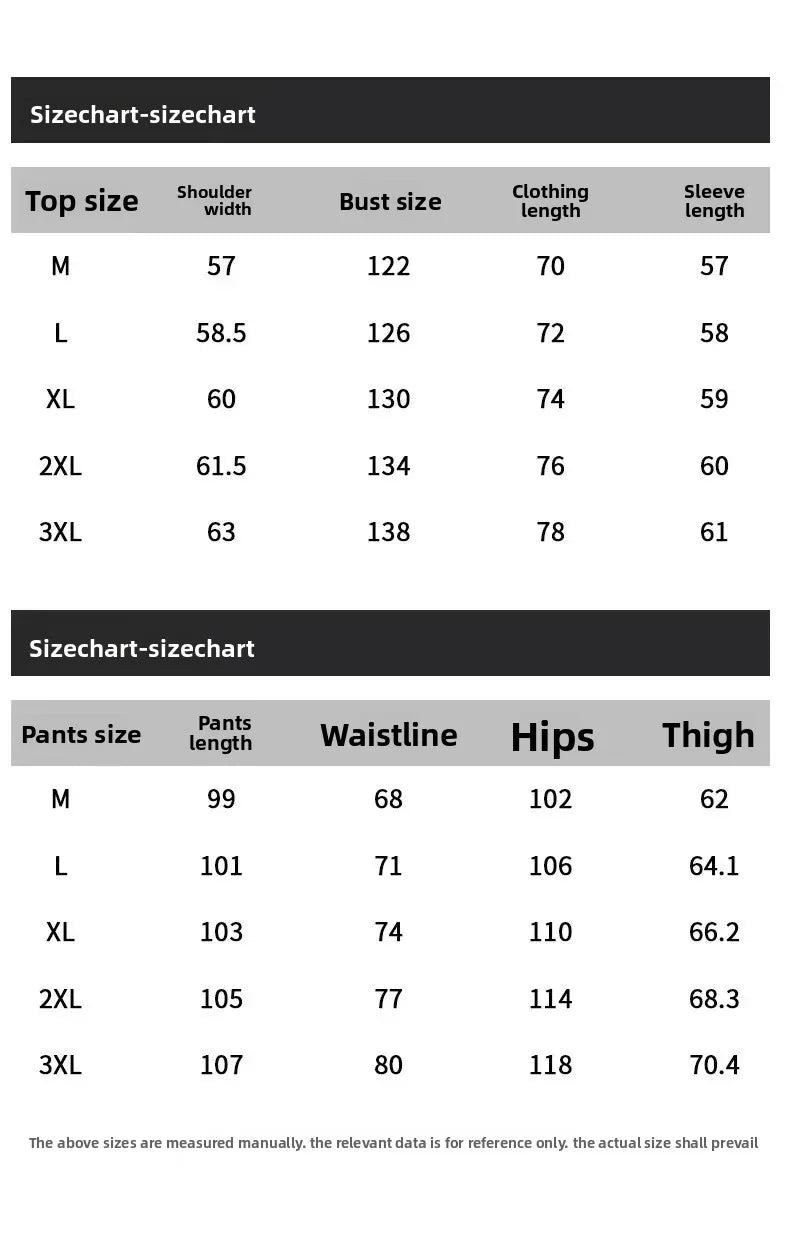 Ensemble de sport décontracté à trois bandes pour homme.