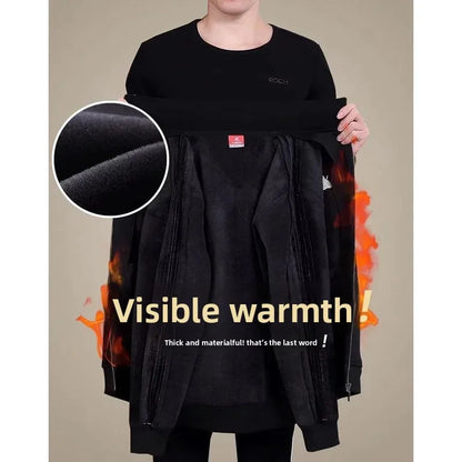 Ensemble de sport décontracté à trois bandes pour homme.